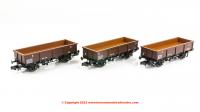 N-MTV-302 Revolution Trains MTV Aggregate Wagon Triple Pack - BR Brown Sand Pool B390077, B390109, B390111